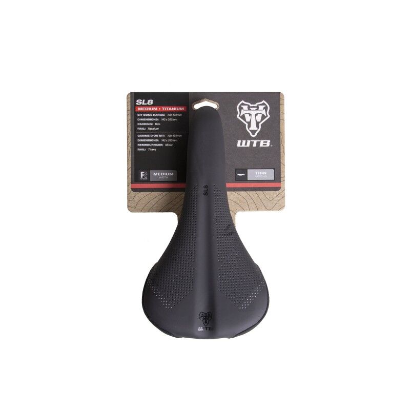 WTB SL8 Titanium Narrow Saddle (end) - Fietszadel | Hardloop