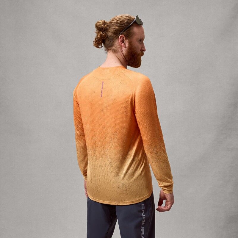 Endura Singletrack L/S Print Tee - Cycling jersey - Men's | Hardloop