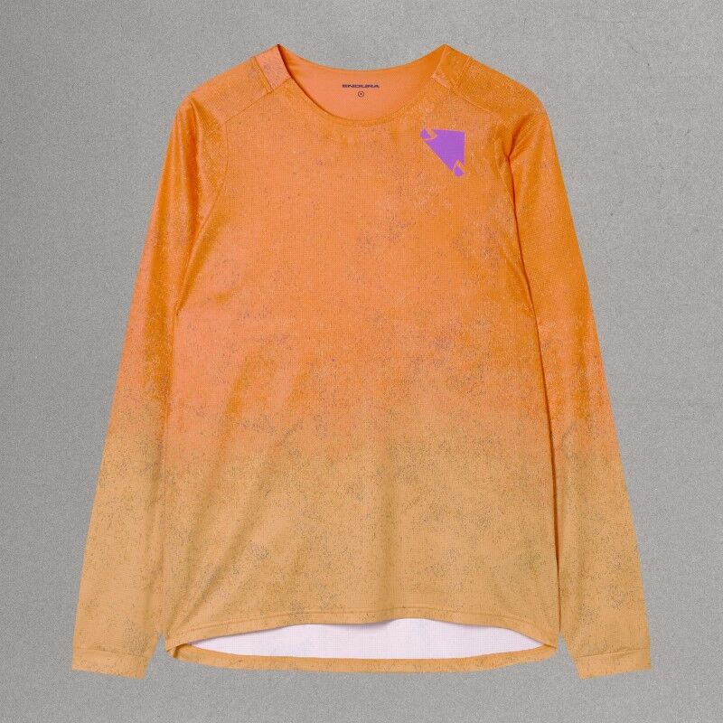 Endura Singletrack L/S Print Tee - Fietsshirt - Heren | Hardloop