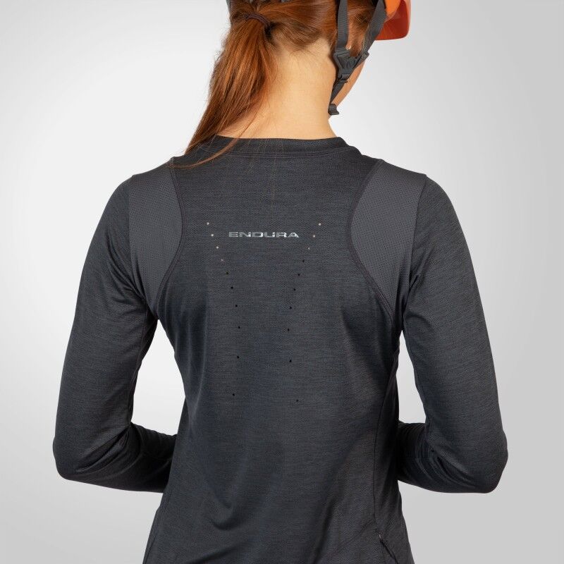 Endura Wms Singletrack L/S Jersey - Cykeljersey - Damer | Hardloop