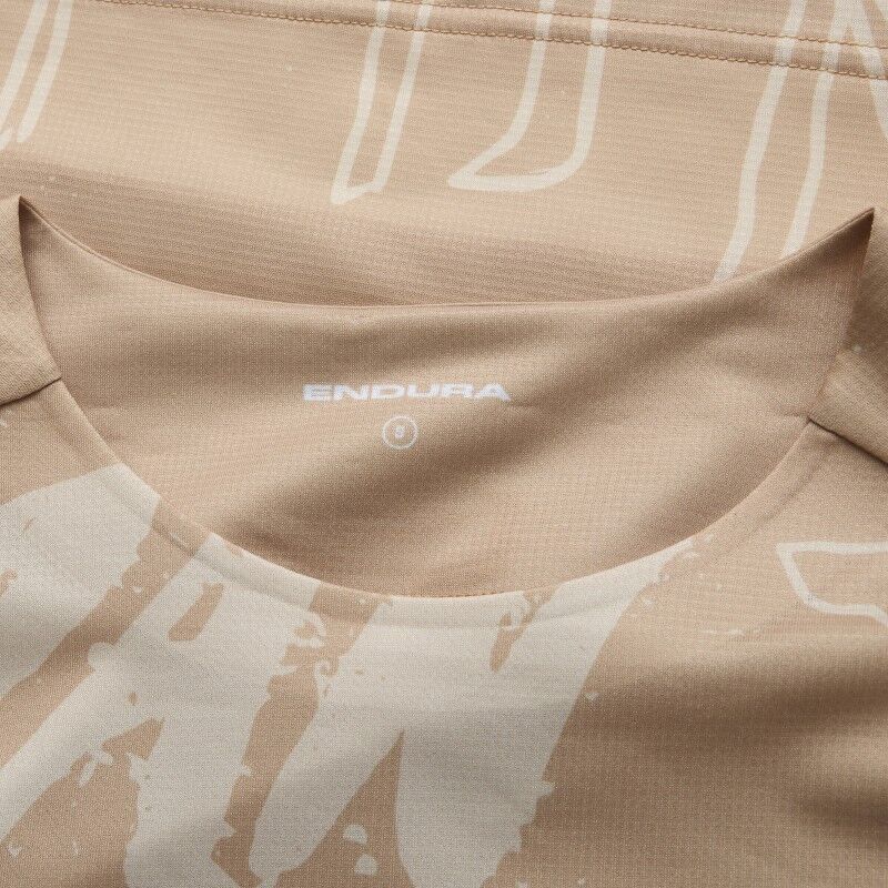 Endura Wms Singletrack S/S Print Tee - Cykeljersey - Damer | Hardloop