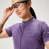 Endura Wms Loop S/S Zipped Jersey - Cykeljersey - Damer | Hardloop