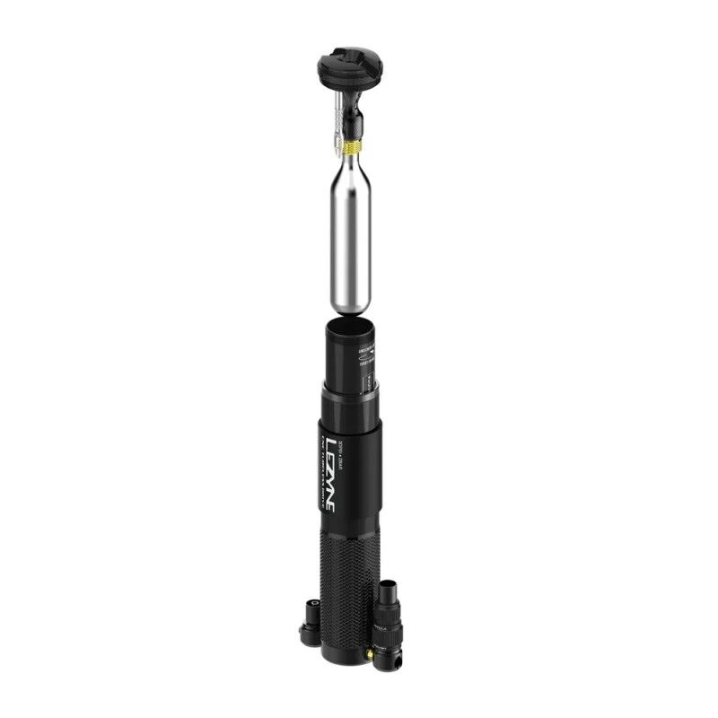 Lezyne HV Cnc Tubeless Drive - Mini fietspomp | Hardloop