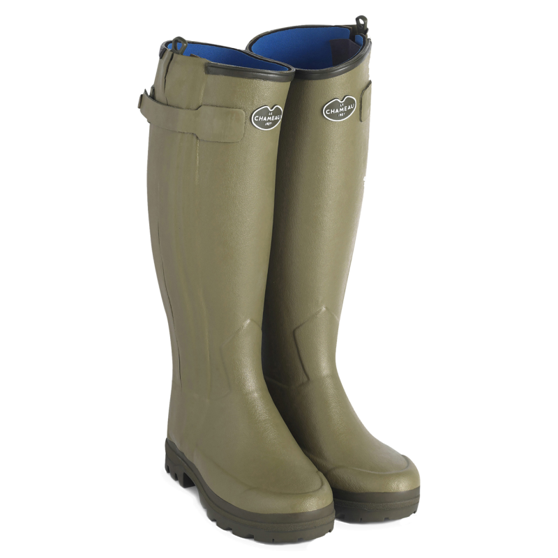 Neoprene-Lined Chasseur Boots - Bottes en caoutchouc femme