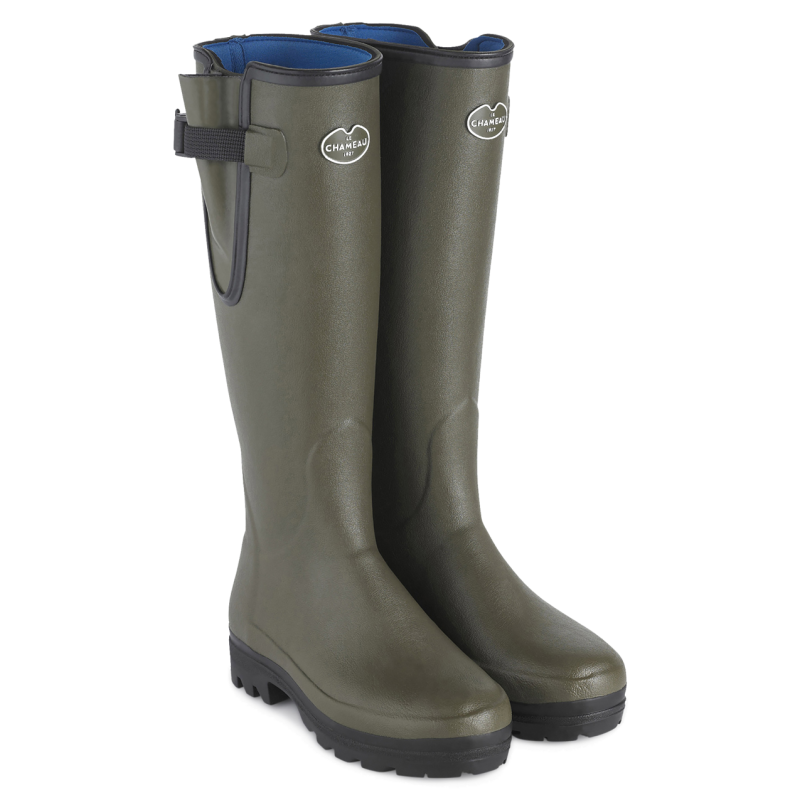 Neoprene-Lined Vierzonord Boots - Bottes en caoutchouc femme