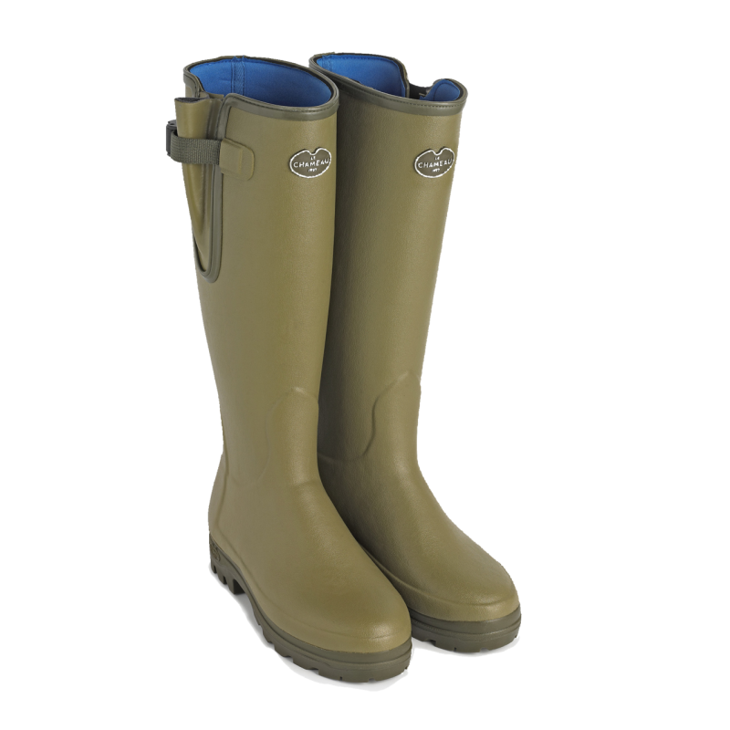 Neoprene-Lined Vierzonord Boots - Bottes en caoutchouc femme