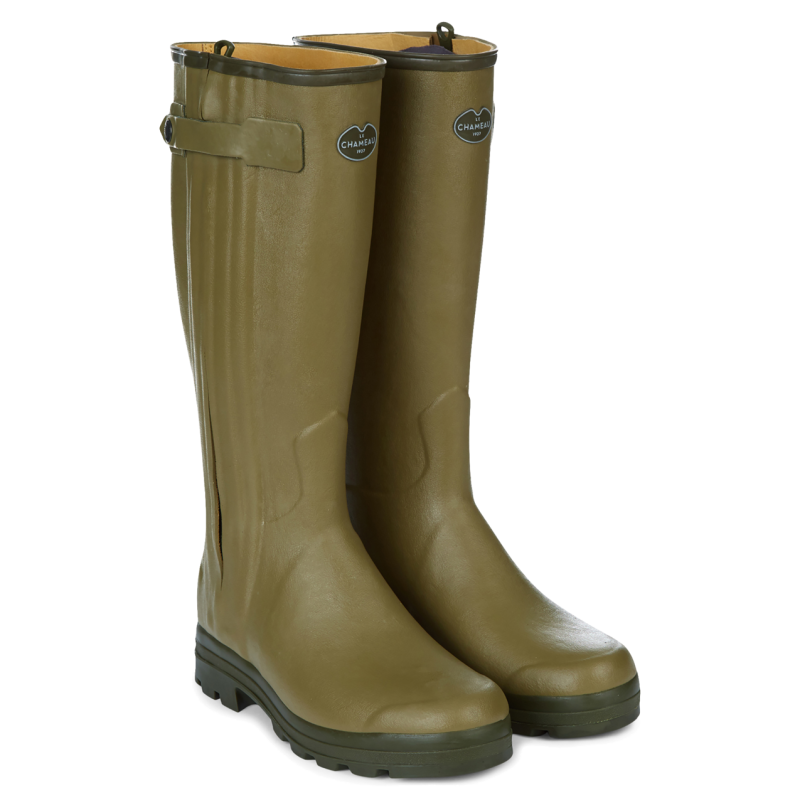 Le Chameau Leather-Lined Chasseur Boots - Wellington boots - Men's | Hardloop