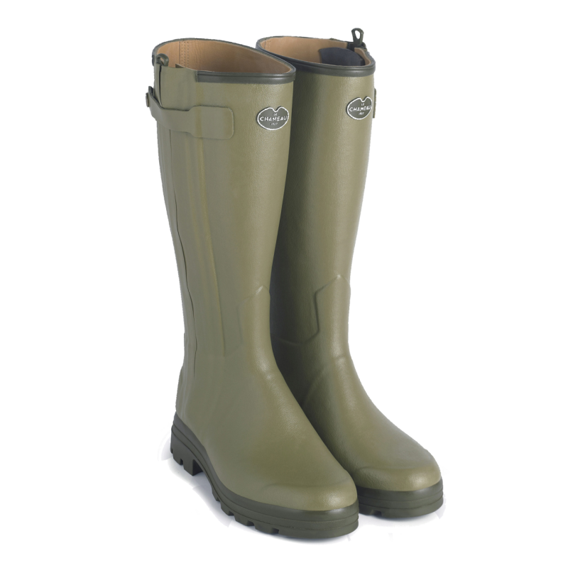 Leather-Lined Chasseur Boots - Rubberlaarzen - Dames