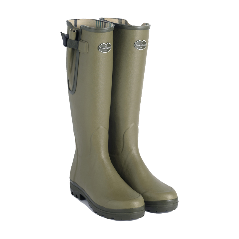 Jersey-Lined Vierzon Boots - Bottes en caoutchouc femme