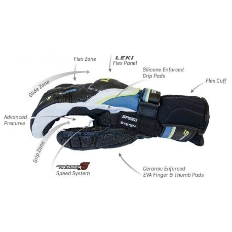 Leki - Worldcup Race Coach Flex S GTX - Gloves - Men's