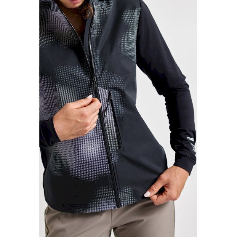 Maloja SennesM.Printed - Softshelljack - Dames | Hardloop