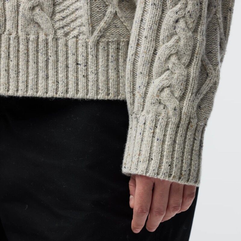 Fjällräven Övik Cable Knit W - Jerséis - Mujer | Hardloop