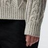 Fjällräven Övik Cable Knit W - Jerséis - Mujer | Hardloop