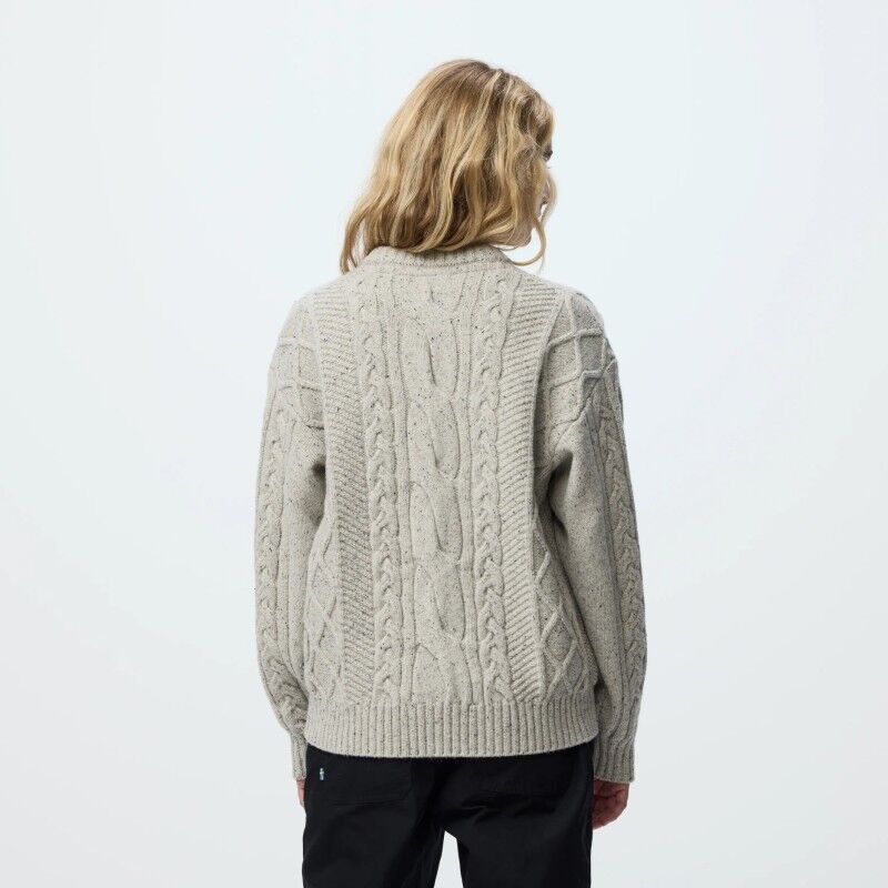 Fjällräven Övik Cable Knit W - Jerséis - Mujer | Hardloop