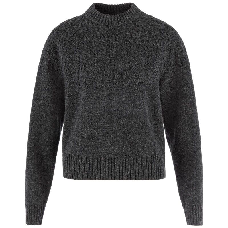 Fjällräven Övik Solid Jacquard Knit W - Dámsky pullover | Hardloop
