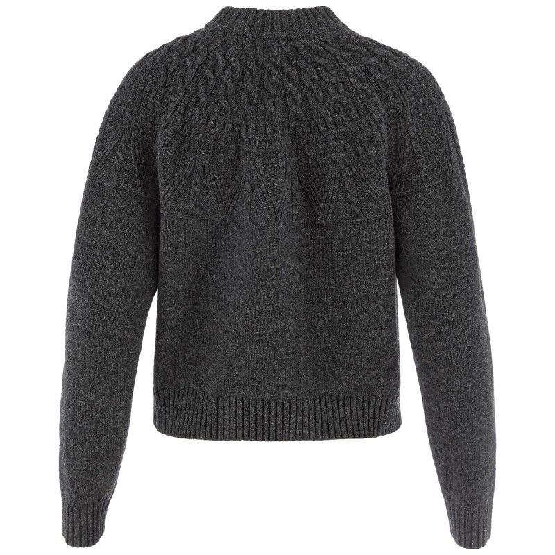 Fjällräven Övik Solid Jacquard Knit W - Dámsky pullover | Hardloop