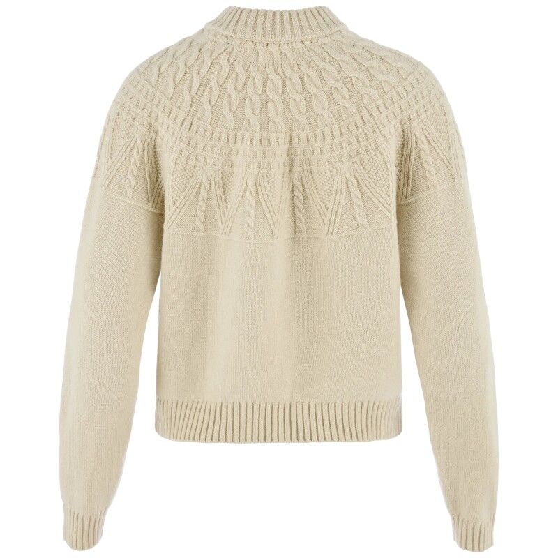 Fjällräven Övik Solid Jacquard Knit W - Pullover femme | Hardloop