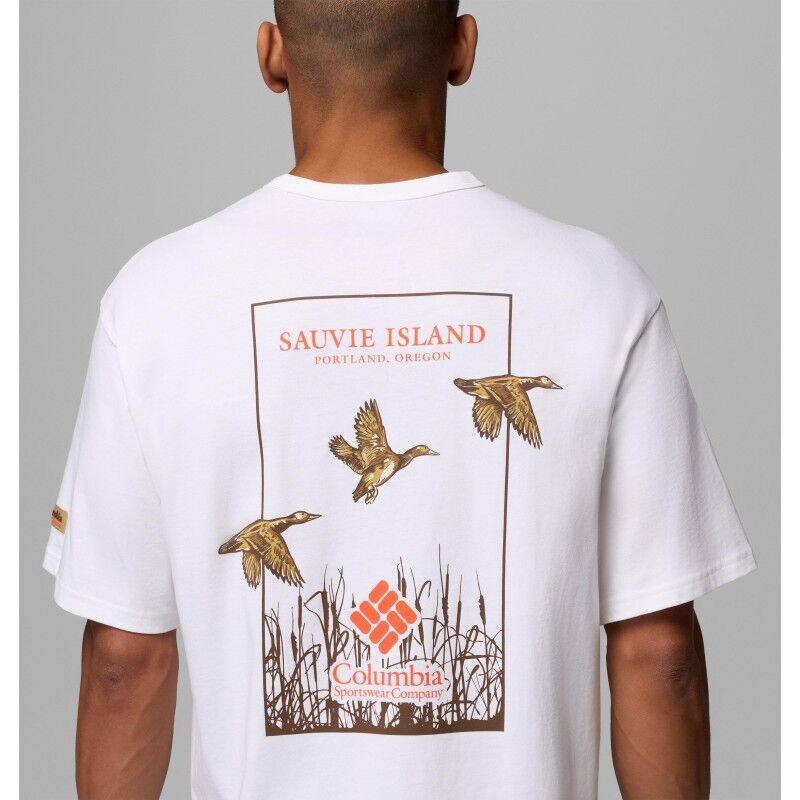 Columbia CSC Heavyweight Back Graphic Tee - T-shirt - Heren | Hardloop
