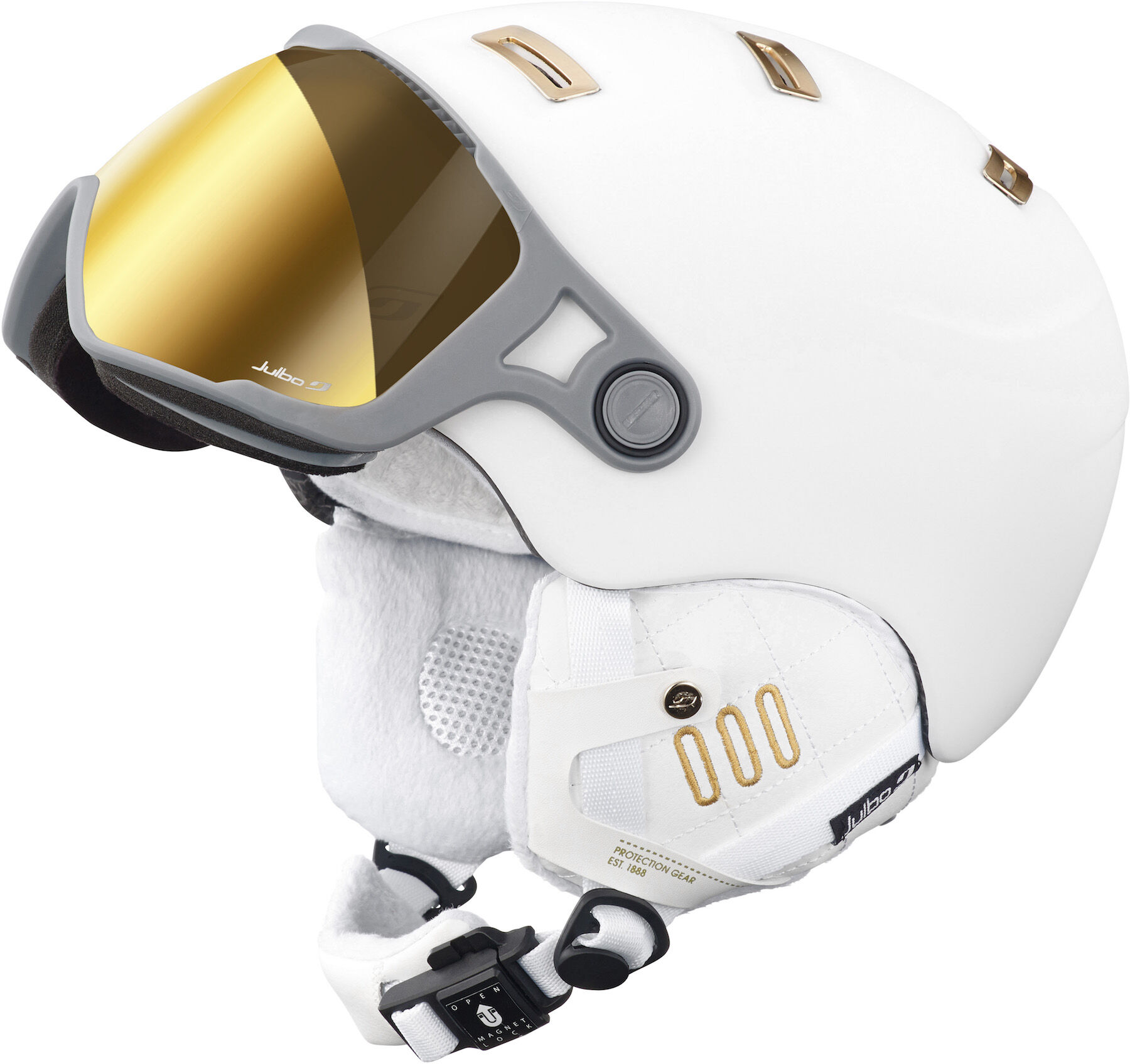 Julbo - Sphere Zebra - Ski helmet with Visor