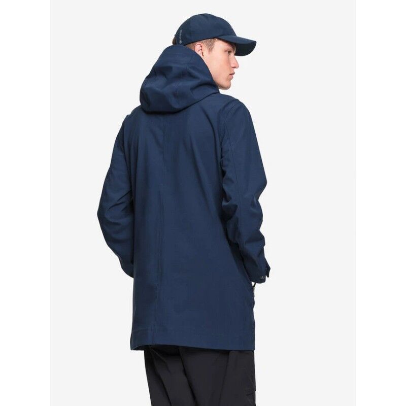 Aigle Parka de pluie longue en Softshell - Parkatakki - Miehet | Hardloop