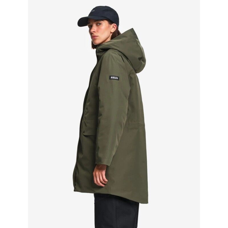 Aigle Parka matelassée mi-longue à capuche sherpa MTD® - Parka - Women's | Hardloop