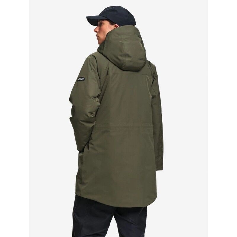 Aigle Parka matelassée mi-longue à capuche sherpa MTD® - Parka femme | Hardloop