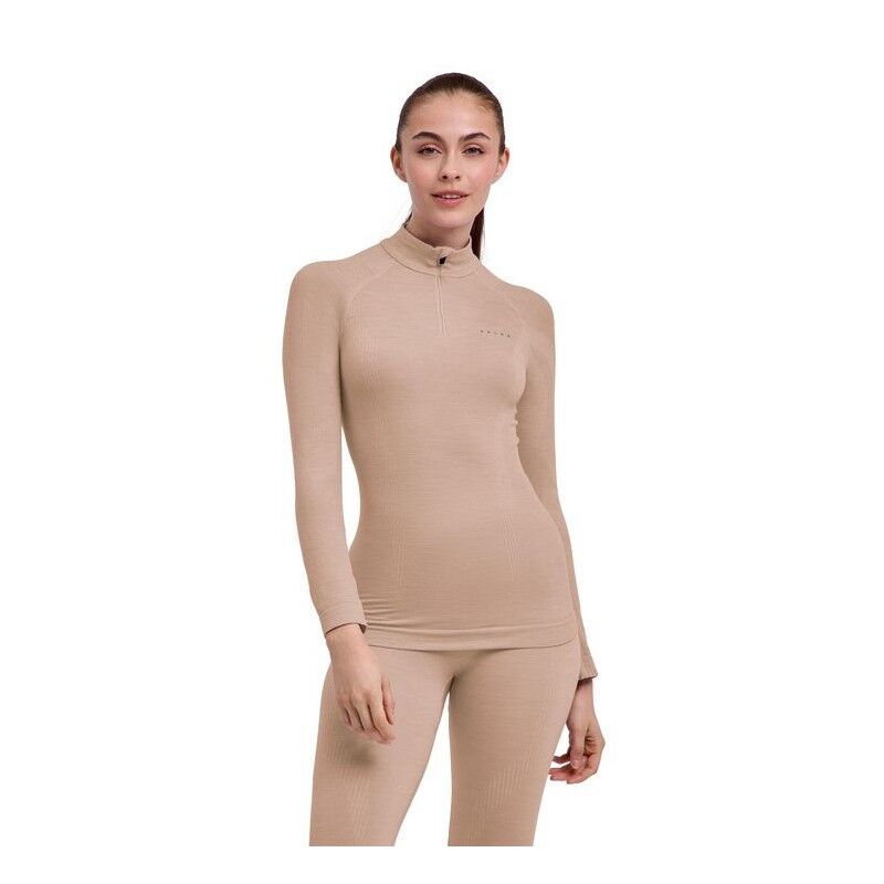 Wool-Tech Long Sleeve Zip - Thermounterwäsche - Damen