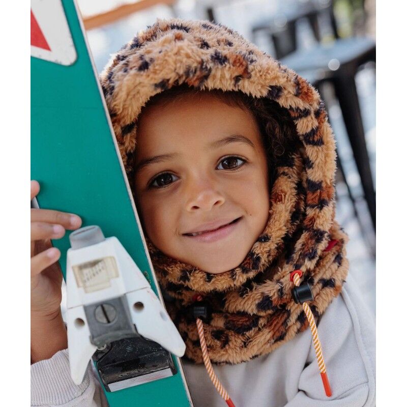 Hello Hossy Warmy Leopard - Cagoule enfant | Hardloop