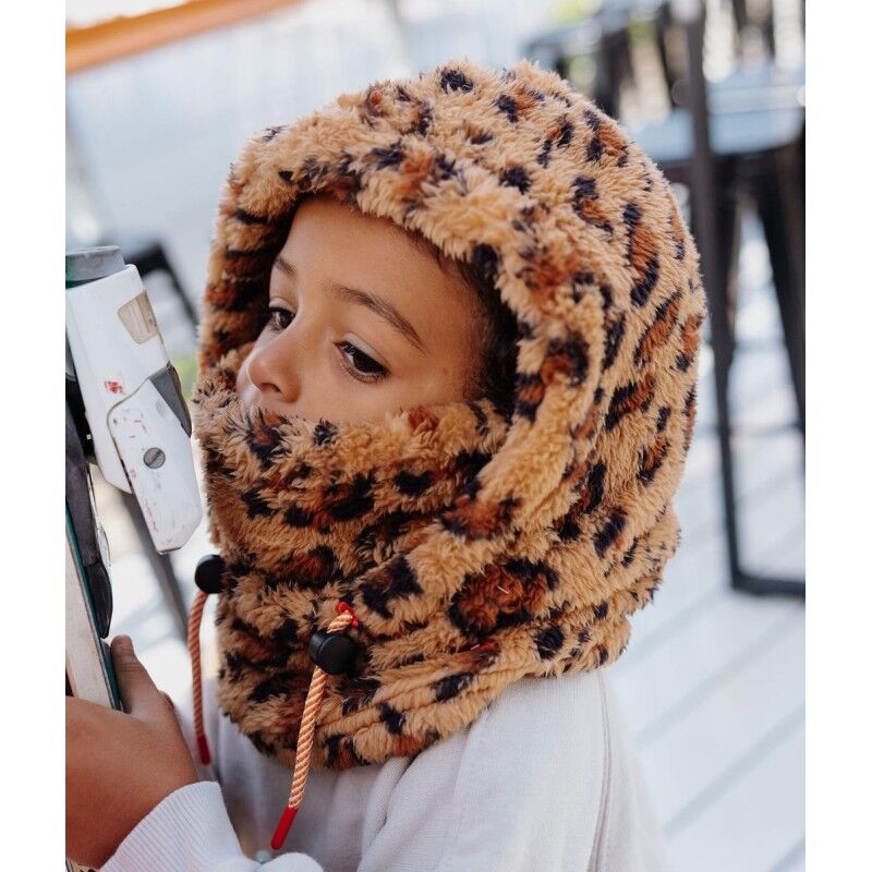 Hello Hossy Warmy Leopard - Cagoule enfant | Hardloop