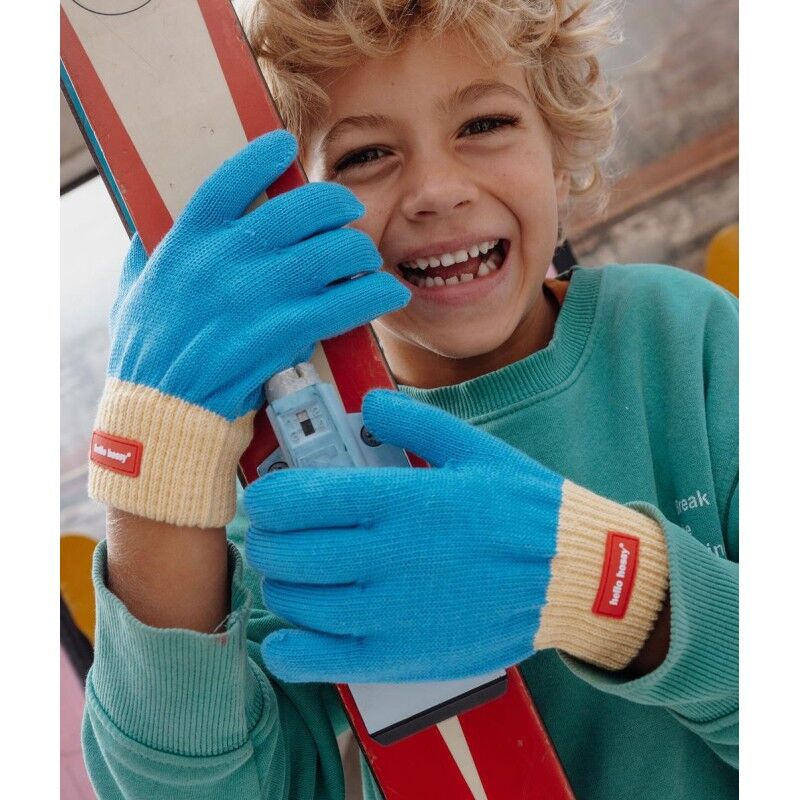 Hello Hossy Handy Kingfisher - Gloves - Kid's | Hardloop