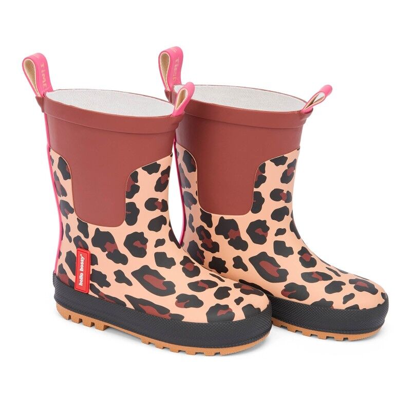 Hello Hossy Leopard - Bottes de pluie enfant | Hardloop