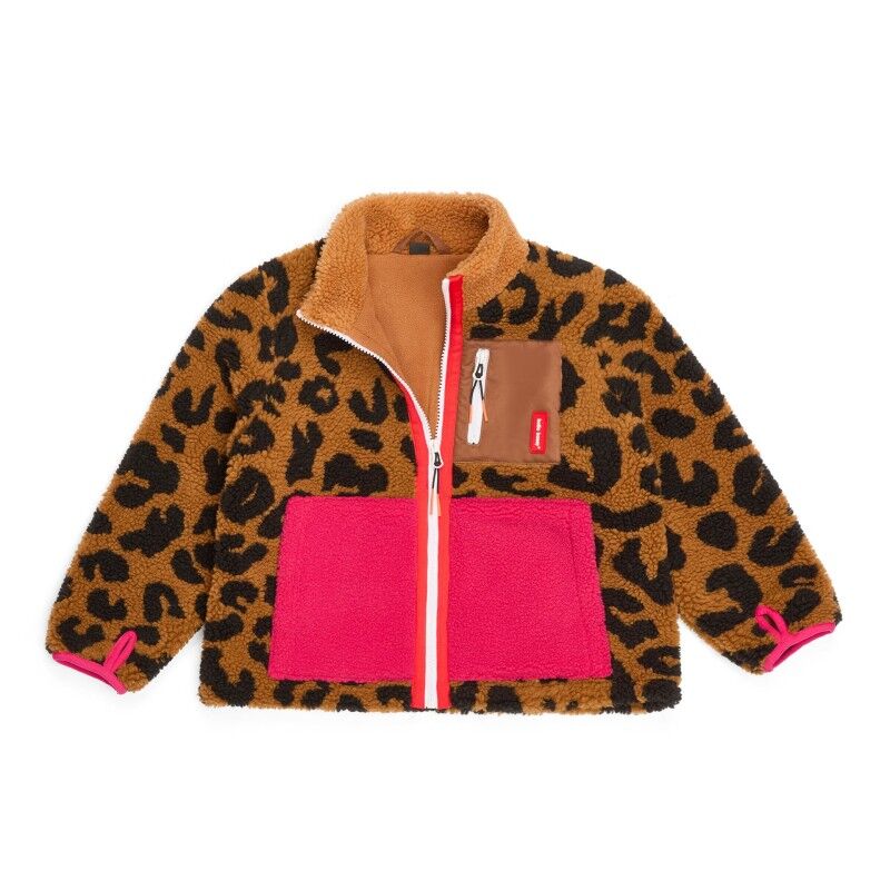 Hello Hossy Leopard - Fleece jacket - Kid's | Hardloop