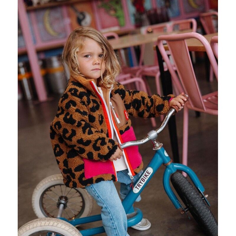 Hello Hossy Leopard - Fleecejacke - Kind | Hardloop