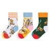 Hello Hossy Pack (3 sets) - Happy Beats - Socks - Kid's | Hardloop