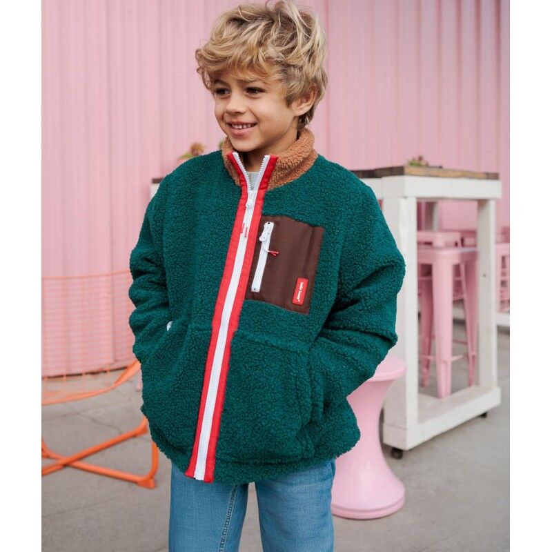 Hello Hossy Duck Blue - Fleece jacket - Kid's | Hardloop