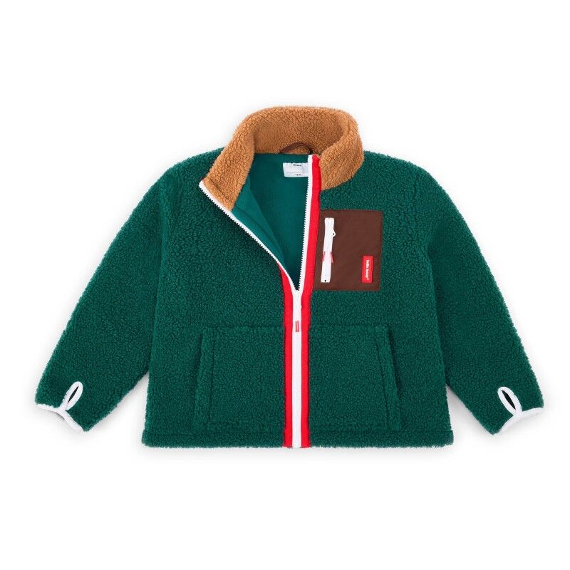 Hello Hossy Duck Blue - Fleece jacket - Kid's | Hardloop