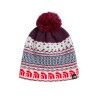 White Dune Jacquard / Pom