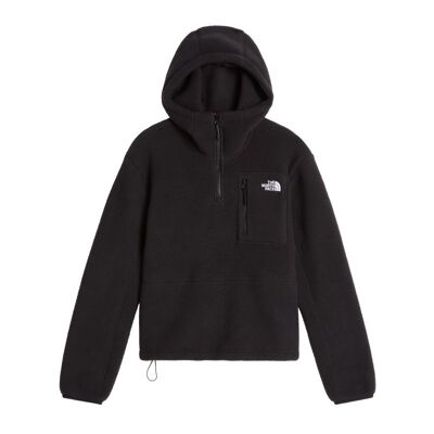 W Yumiori 1/4 Zip Hood Novelty - Fleecetakki - Naiset