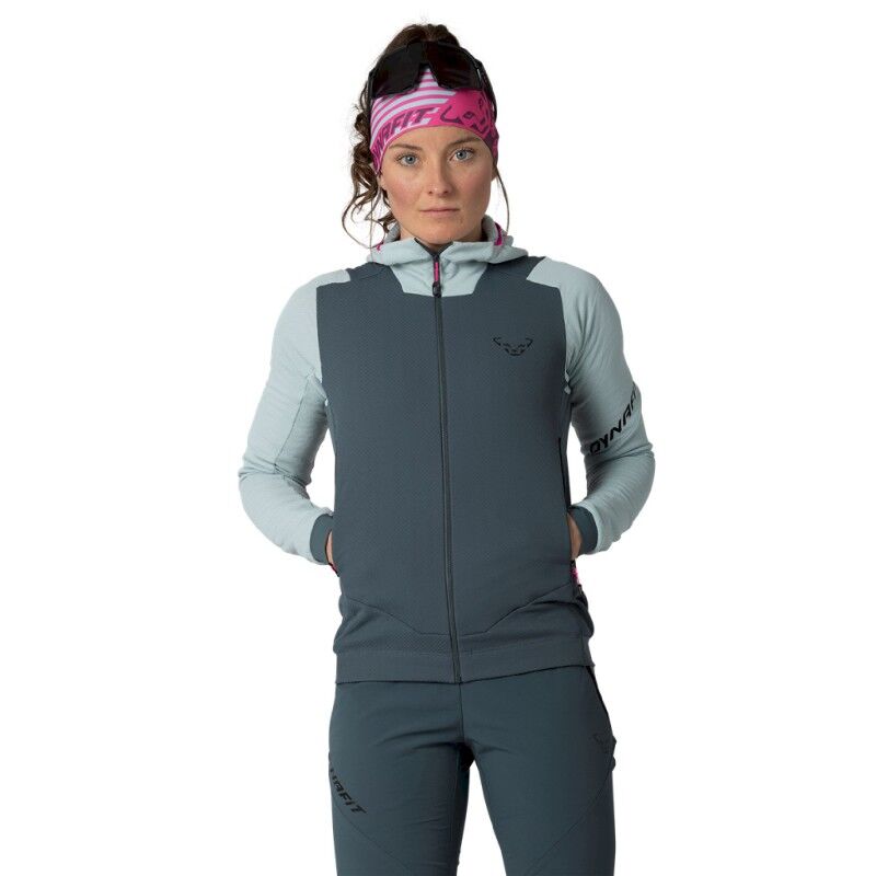 Dynafit Blacklight Therm Hooded Jkt W - Fleecejakke - Damer | Hardloop