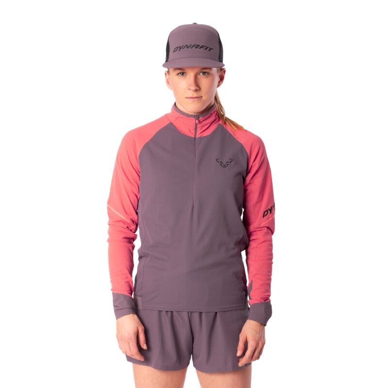 Dynafit Alpine L/S 1/2 Zip Tee W - Maillot thermique femme | Hardloop