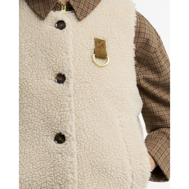 Barbour Bowes Fleece Gilet - Gilet in pile - Donna | Hardloop