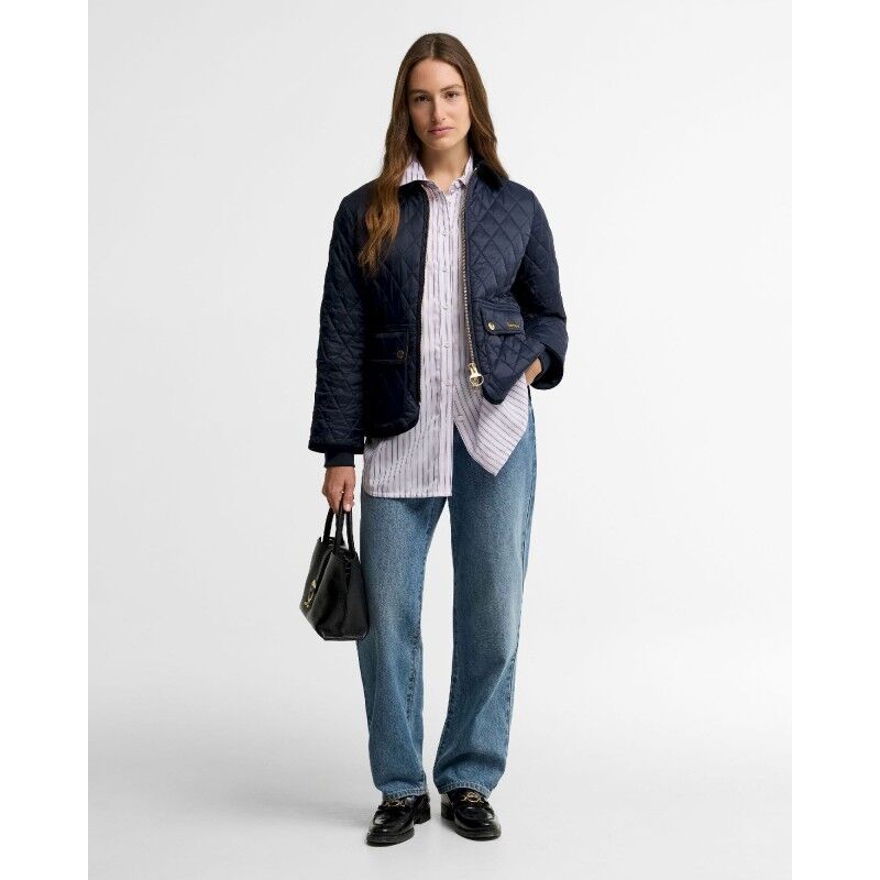 Fitted Beadnell Quilted Jacket - Coat - Women's