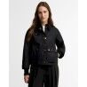 Barbour Cropped Beadnell Wax - Kurtka przeciwdeszczowa damska | Hardloop