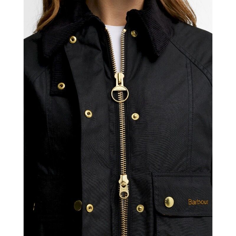 Barbour Cropped Beadnell Wax - Veste imperméable femme | Hardloop