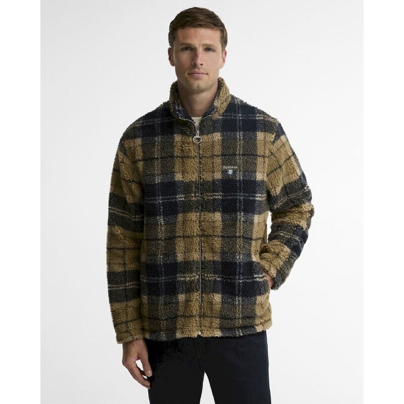 Tartan Fleece Zip Through - Hemd - Herren
