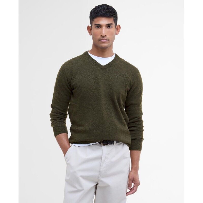 Barbour Essential V-Neck Sweatshirt - Jerséis - Hombre | Hardloop