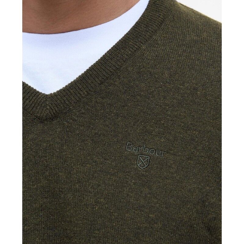 Barbour Essential V-Neck Sweatshirt - Pánsky pullover | Hardloop