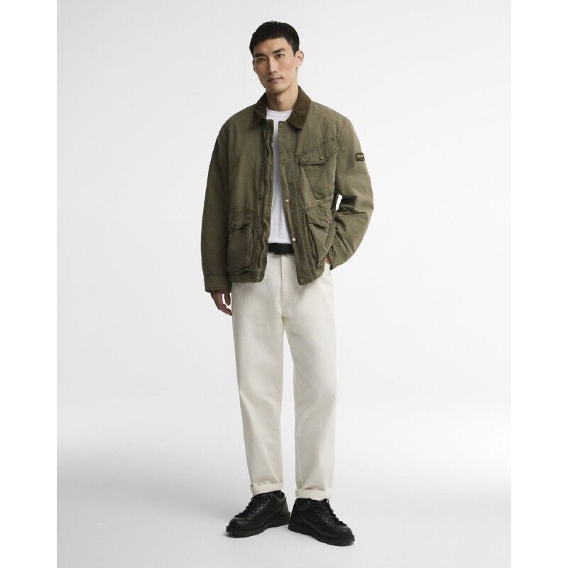 Barbour B.Intl Winter Drifter Washed Wax Jacket - Chaqueta impermeable - Hombre | Hardloop