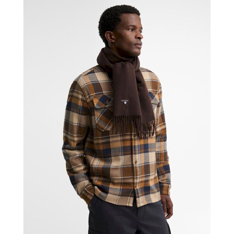 Barbour Plain Lambswool Scarf - Scarf | Hardloop