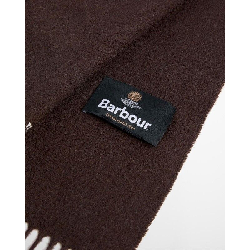 Barbour Plain Lambswool Scarf - Scarf | Hardloop